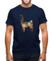 Space Animals - Llama Mens T-Shirt Space Animals - Llama Mens T-Shirt