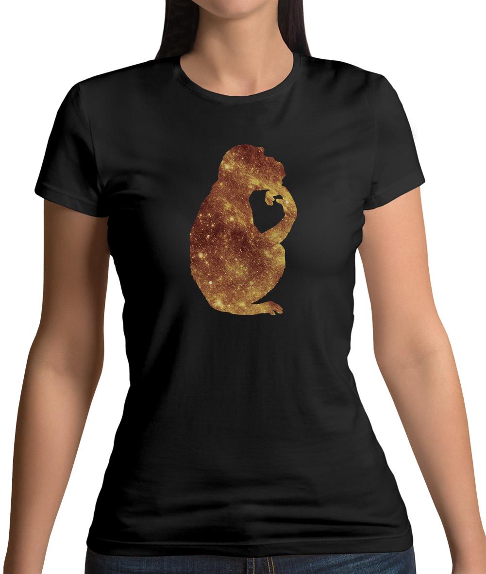 Space Animals - Monkey Womens T-Shirt Space Animals - Monkey Womens T-Shirt