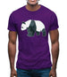 Space Animals - Panda Mens T-Shirt Space Animals - Panda Mens T-Shirt