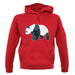 Space Animals - Panda unisex hoodie Space Animals - Panda unisex hoodie