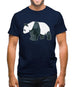 Space Animals - Panda Mens T-Shirt Space Animals - Panda Mens T-Shirt