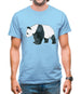Space Animals - Panda Mens T-Shirt Space Animals - Panda Mens T-Shirt