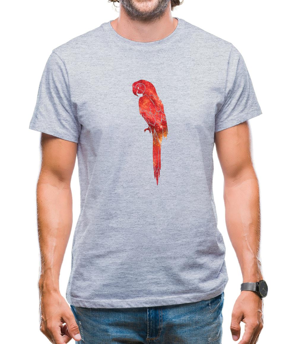 Space Animals - Parrot Mens T-Shirt Space Animals - Parrot Mens T-Shirt