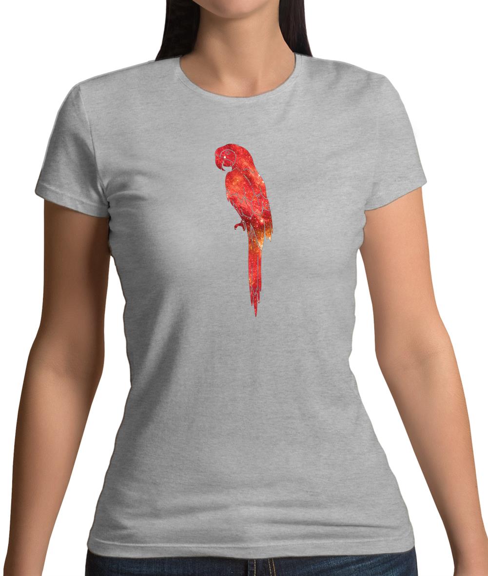 Space Animals - Parrot Womens T-Shirt Space Animals - Parrot Womens T-Shirt