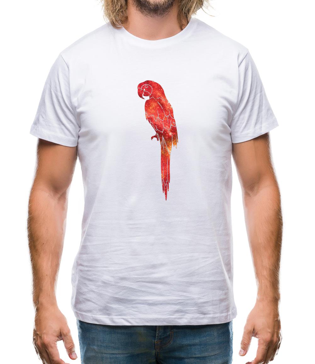 Space Animals - Parrot Mens T-Shirt Space Animals - Parrot Mens T-Shirt