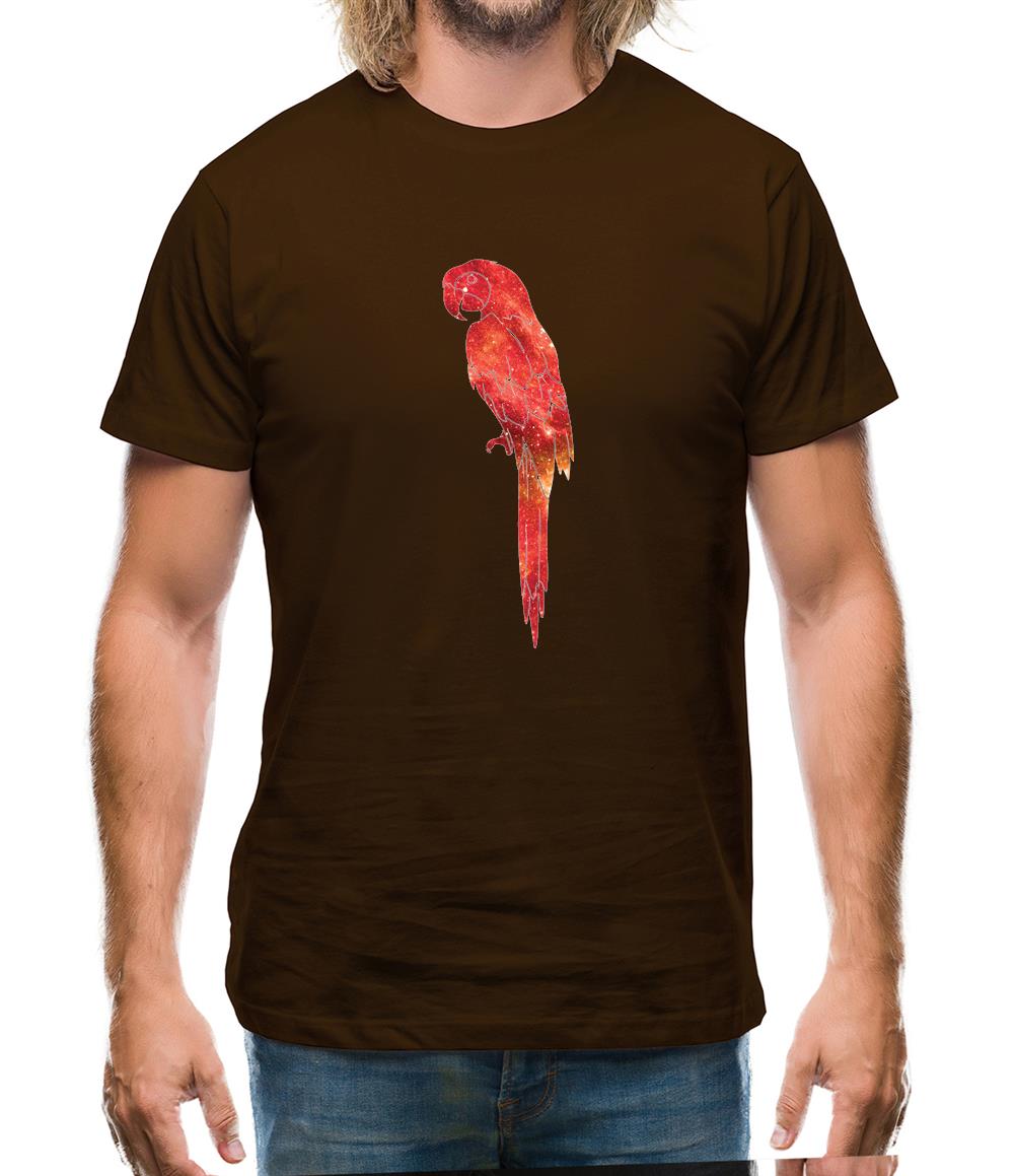 Space Animals - Parrot Mens T-Shirt Space Animals - Parrot Mens T-Shirt