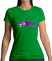 Space Animals - Shark Womens T-Shirt Space Animals - Shark Womens T-Shirt