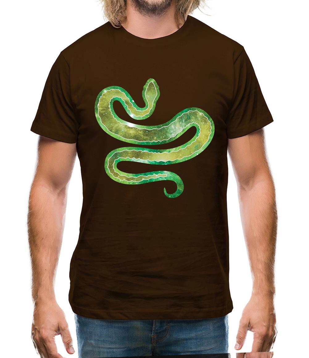 Space Animals - Snake Mens T-Shirt Space Animals - Snake Mens T-Shirt