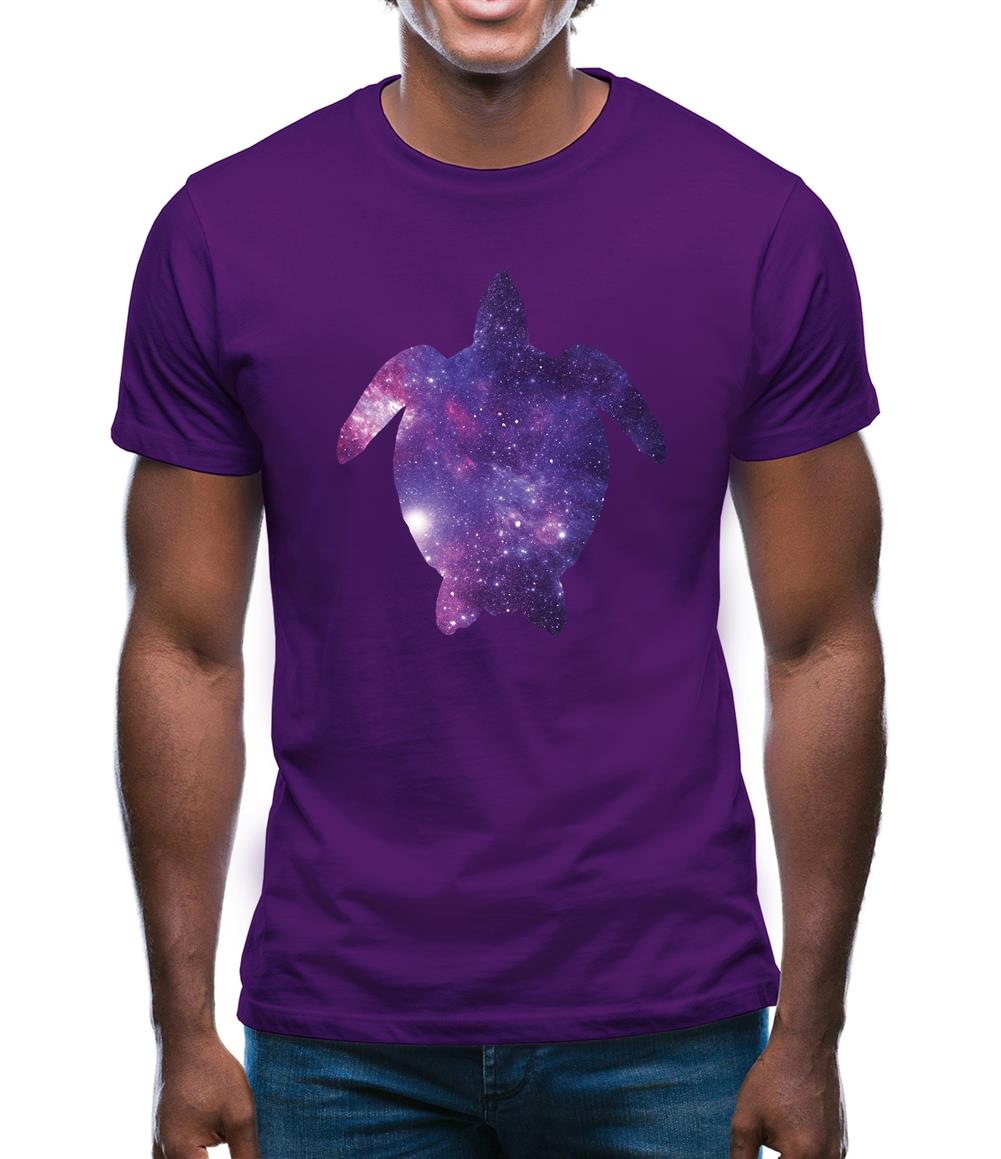 Space Animals - Turtle Mens T-Shirt Space Animals - Turtle Mens T-Shirt