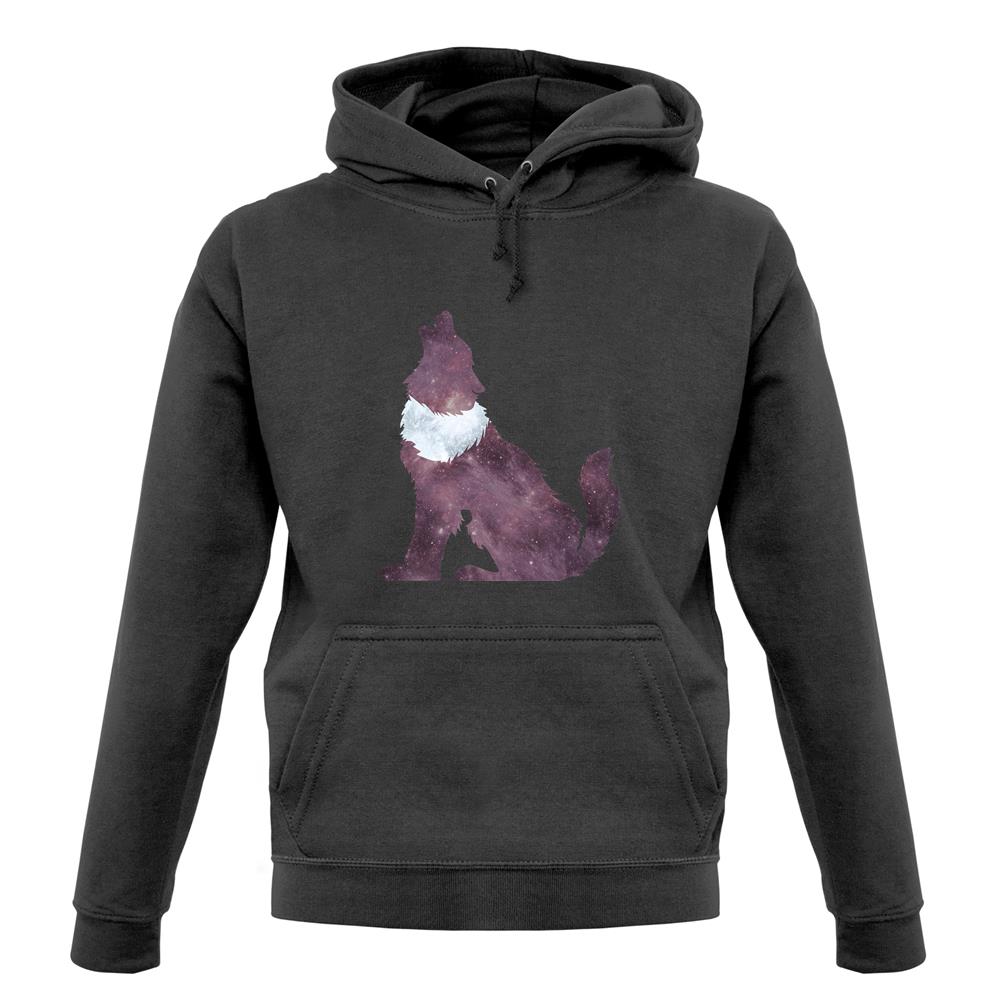 Space Animals - Wolf unisex hoodie Space Animals - Wolf unisex hoodie