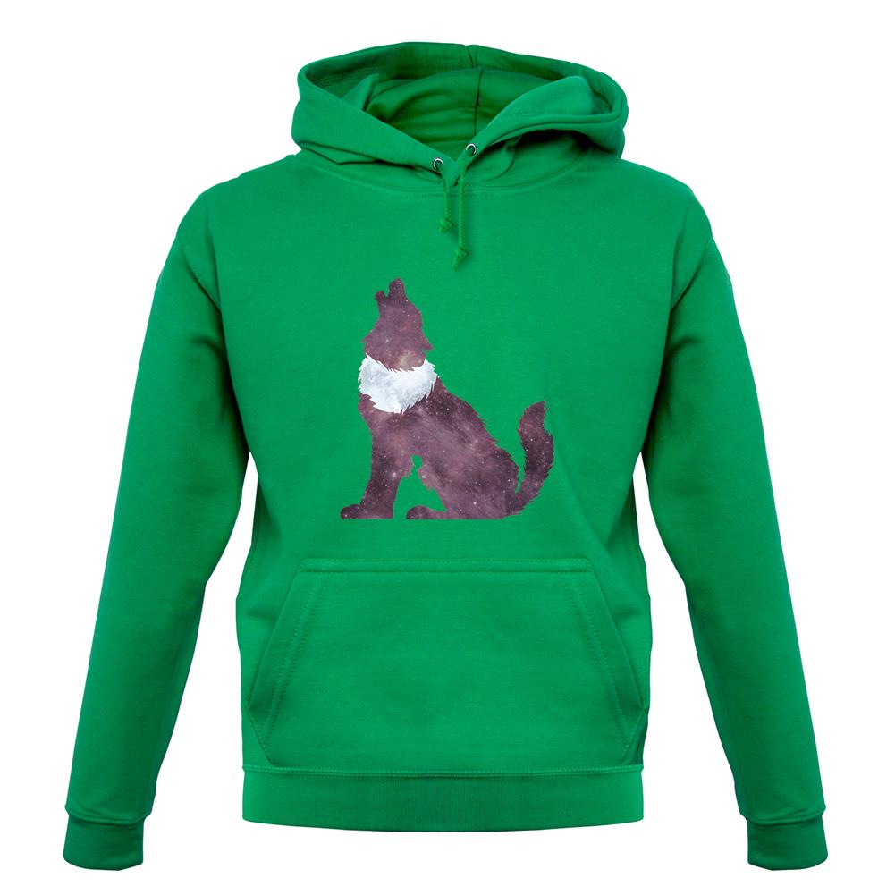 Space Animals - Wolf unisex hoodie Space Animals - Wolf unisex hoodie