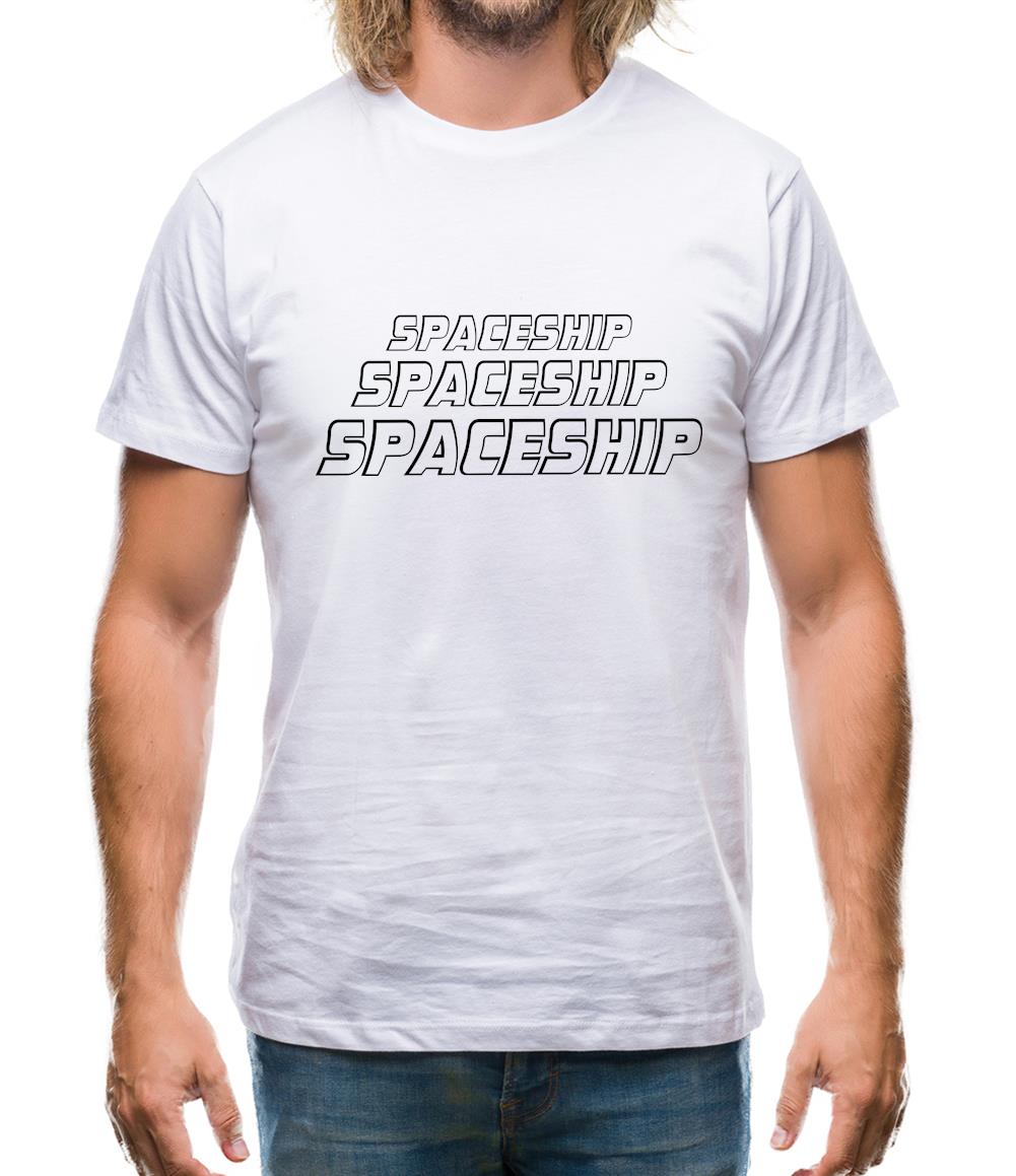 Spaceship Mens T-Shirt Spaceship Mens T-Shirt