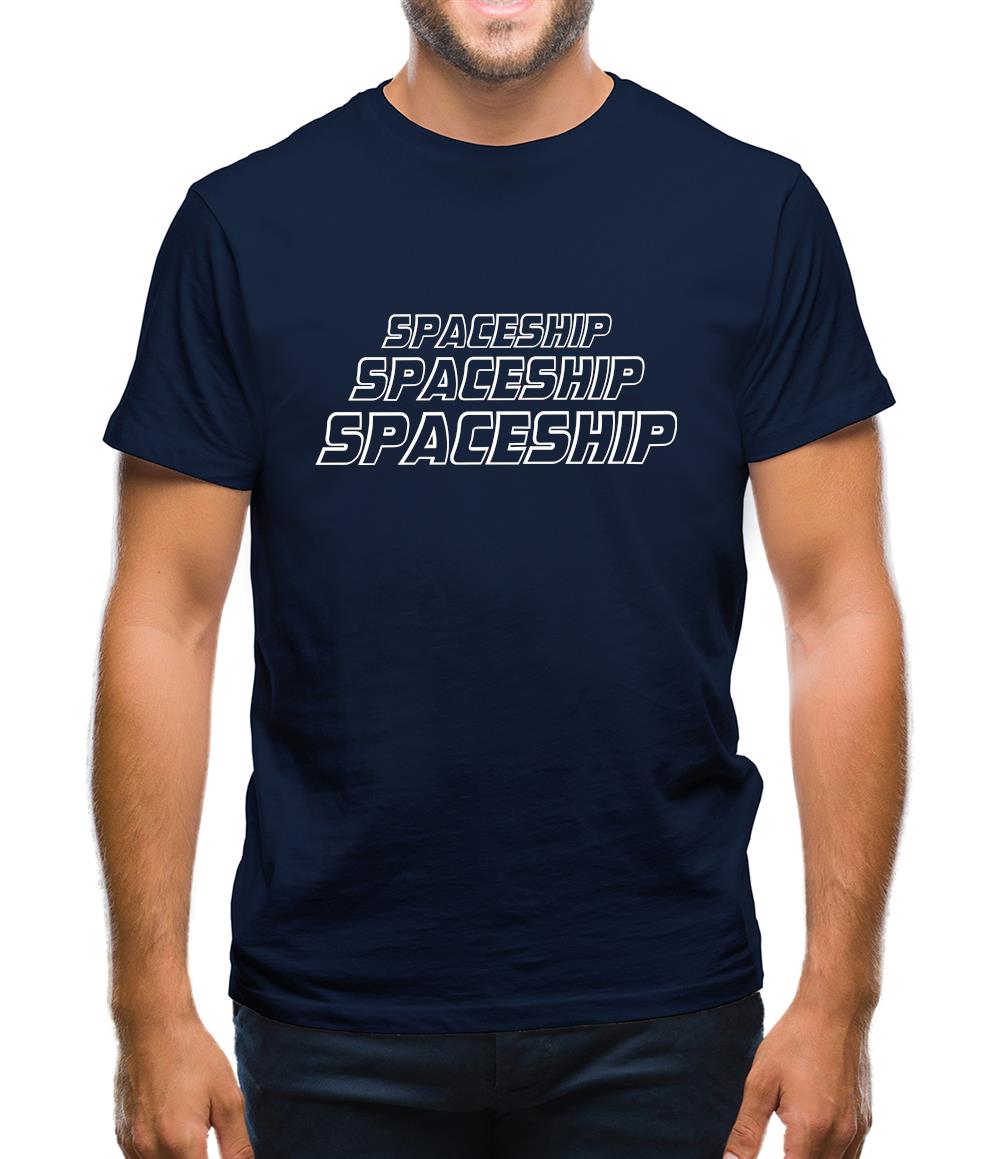 Spaceship Mens T-Shirt Spaceship Mens T-Shirt