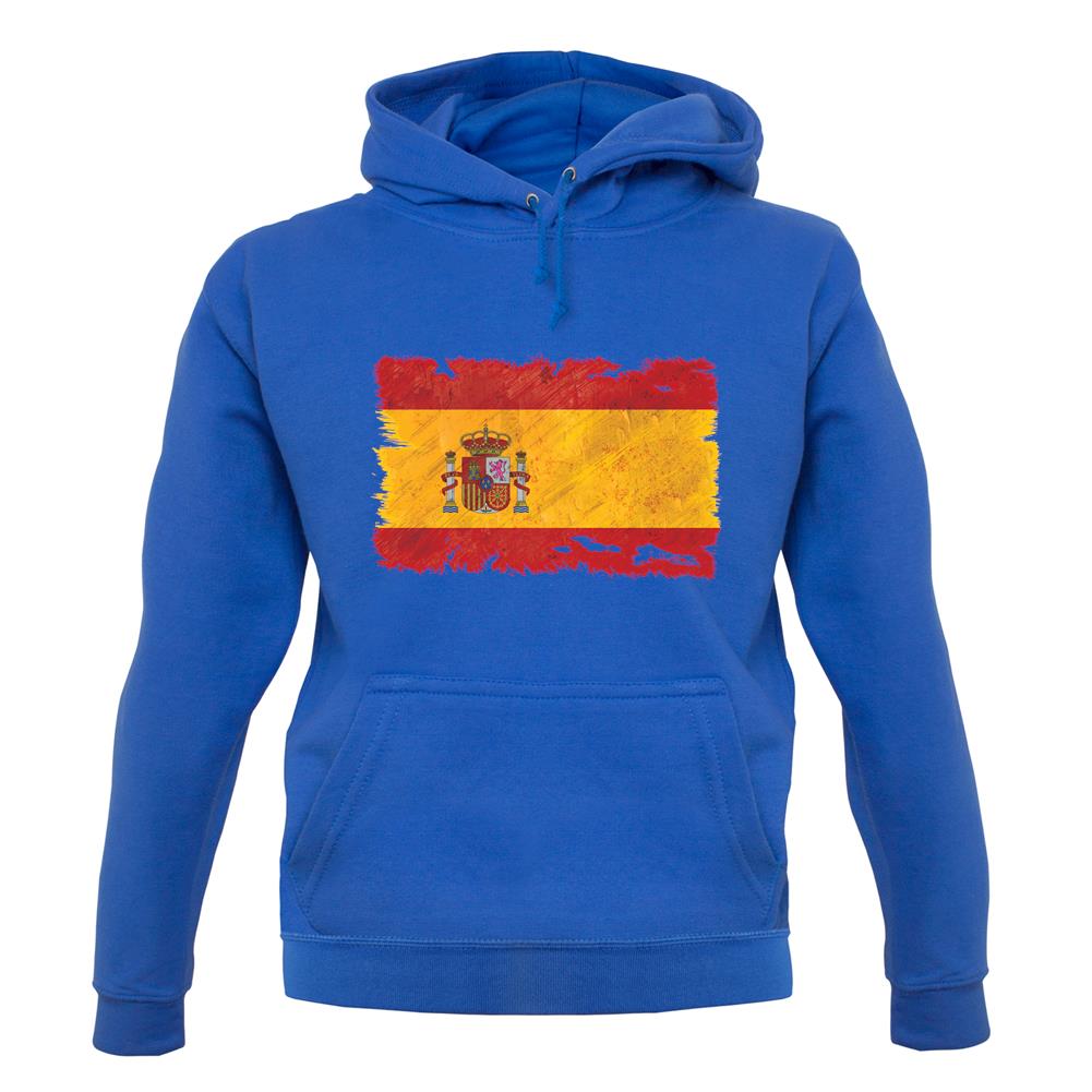 Spain Grunge Style Flag unisex hoodie Spain Grunge Style Flag unisex hoodie
