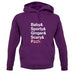 All But Posh Unisex Hoodie All But Posh Unisex Hoodie