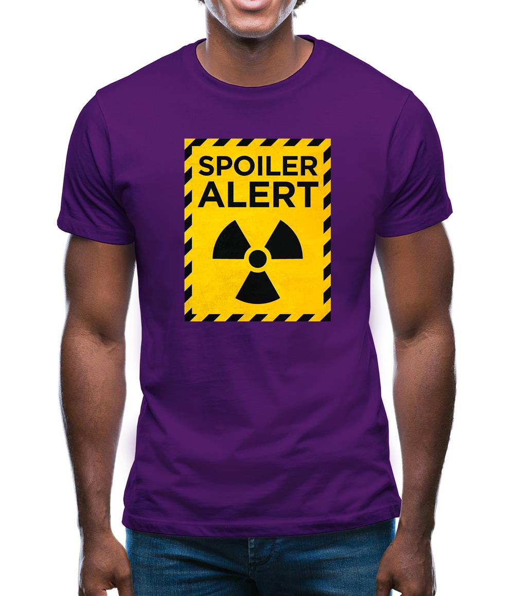 Spoiler Alert Mens T-Shirt Spoiler Alert Mens T-Shirt
