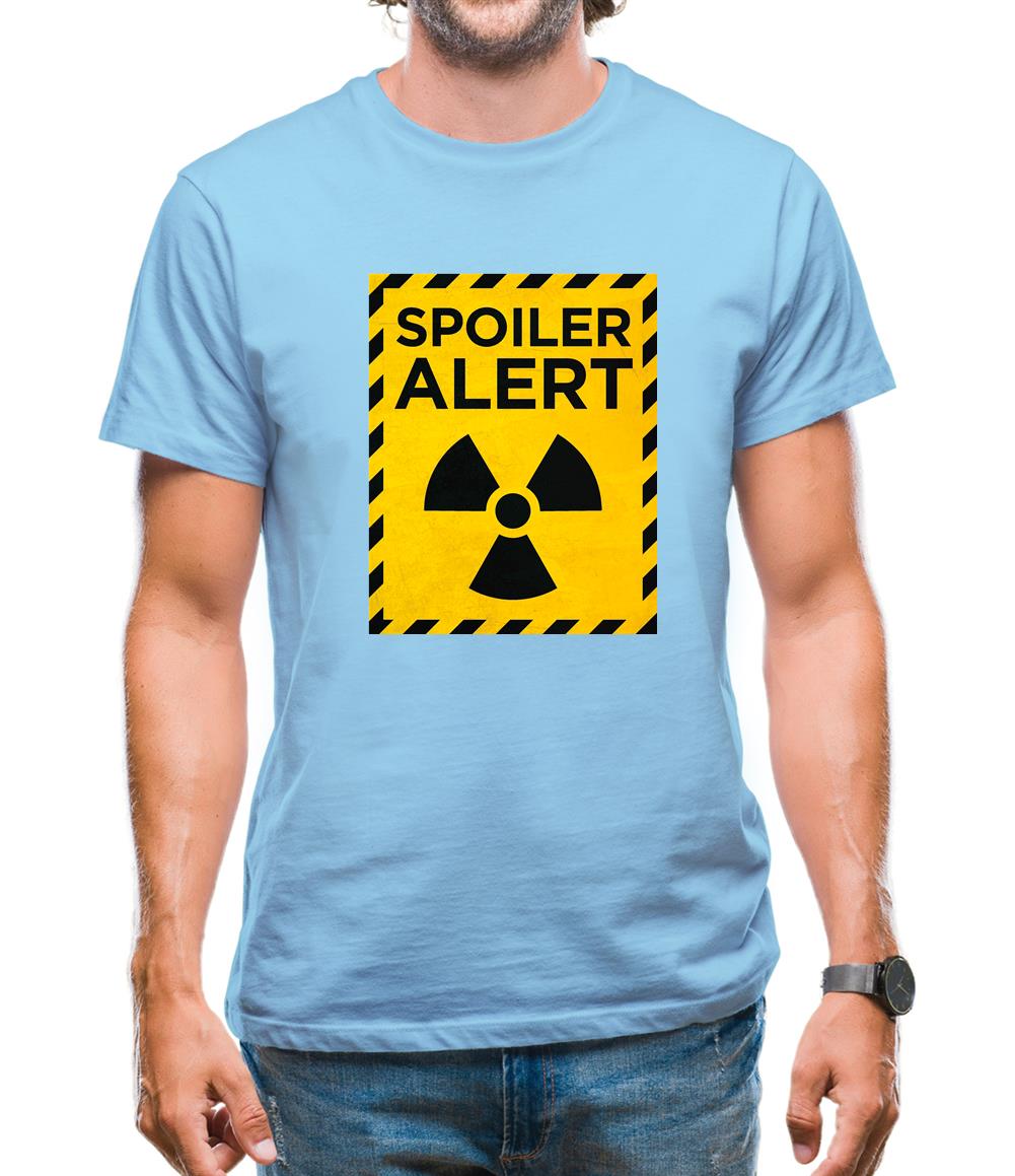 Spoiler Alert Mens T-Shirt Spoiler Alert Mens T-Shirt