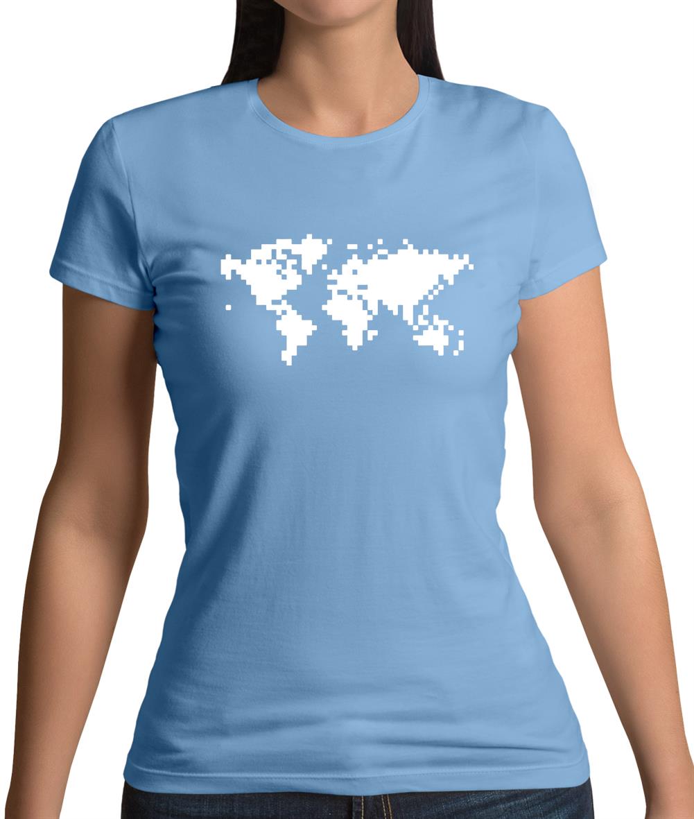 Square Map Womens T-Shirt Square Map Womens T-Shirt