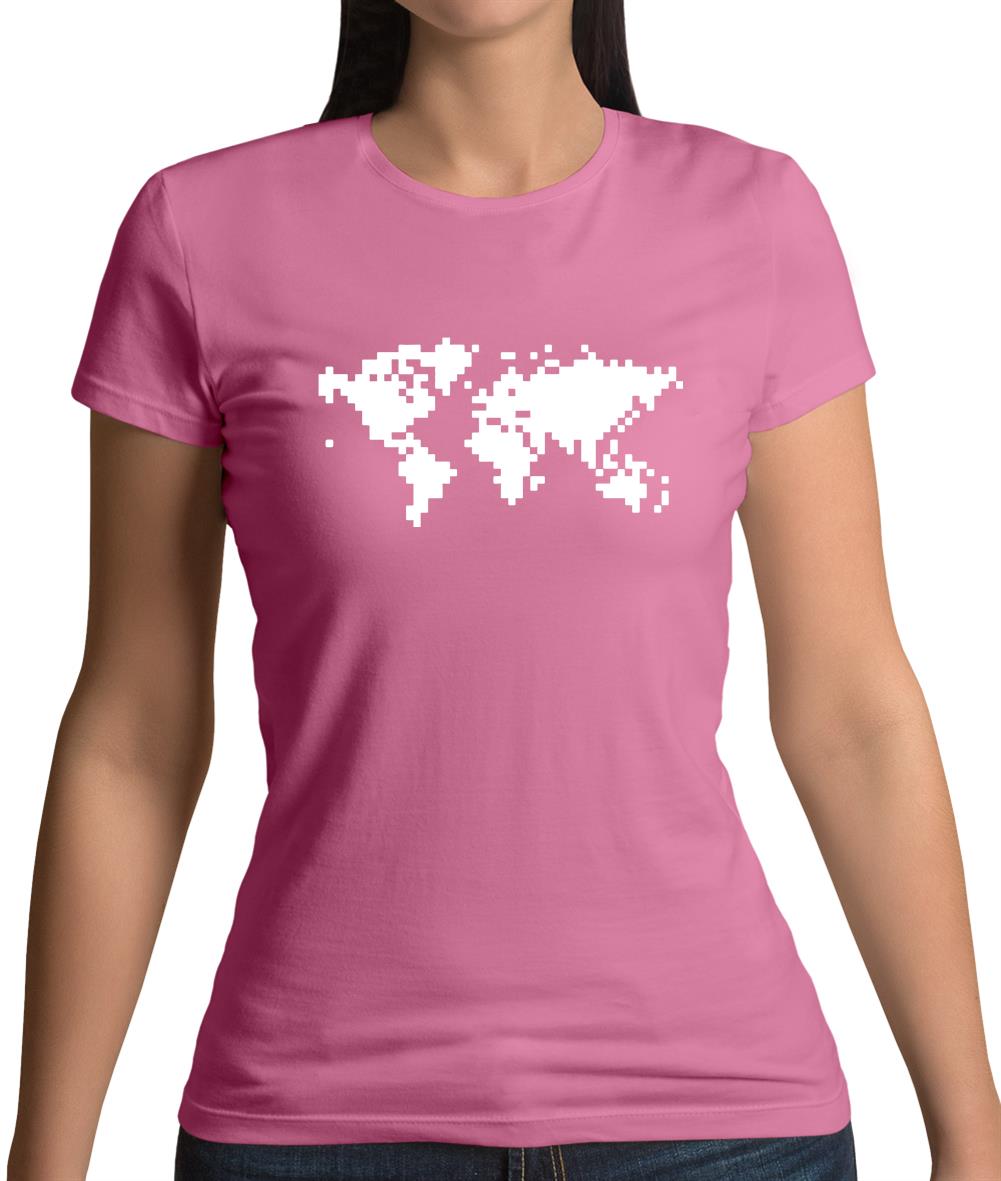 Square Map Womens T-Shirt Square Map Womens T-Shirt