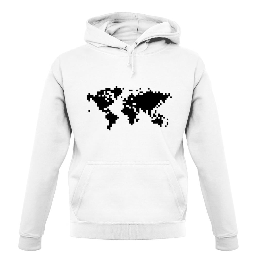Square Map unisex hoodie Square Map unisex hoodie