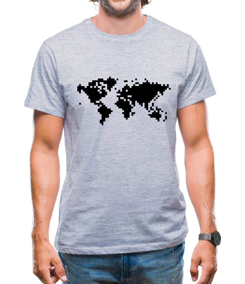 Square Map Mens T-Shirt Square Map Mens T-Shirt