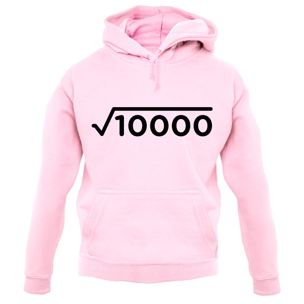 Square Root Birthday 100 unisex hoodie Square Root Birthday 100 unisex hoodie