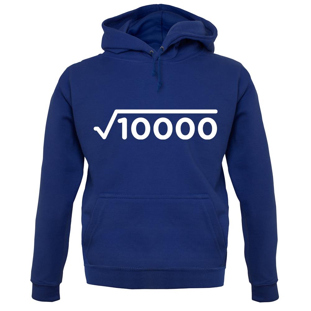 Square Root Birthday 100 unisex hoodie Square Root Birthday 100 unisex hoodie