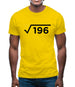 Square Root Birthday 14 Mens T-Shirt Square Root Birthday 14 Mens T-Shirt