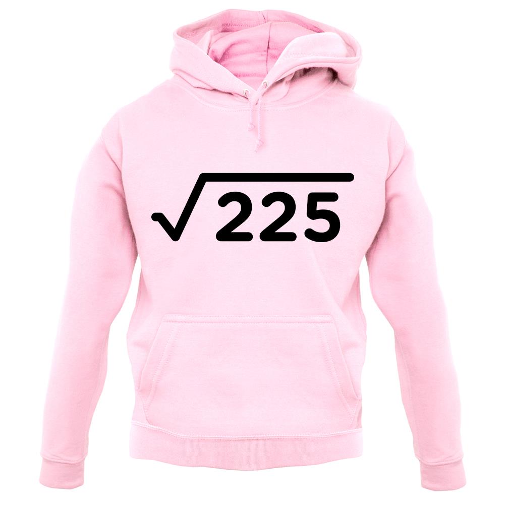 Square Root Birthday 15 unisex hoodie Square Root Birthday 15 unisex hoodie
