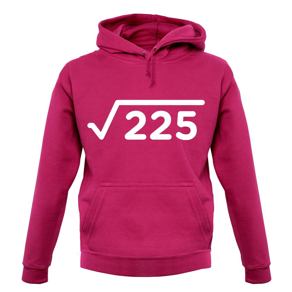 Square Root Birthday 15 unisex hoodie Square Root Birthday 15 unisex hoodie