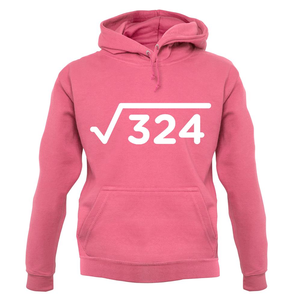 Square Root Birthday 18 unisex hoodie Square Root Birthday 18 unisex hoodie