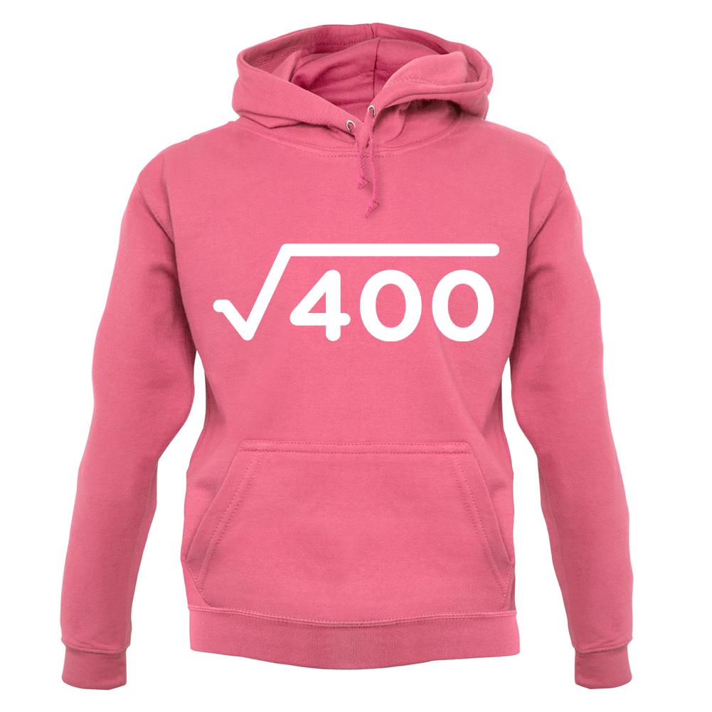 Square Root Birthday 20 unisex hoodie Square Root Birthday 20 unisex hoodie