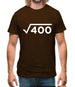 Square Root Birthday 20 Mens T-Shirt Square Root Birthday 20 Mens T-Shirt
