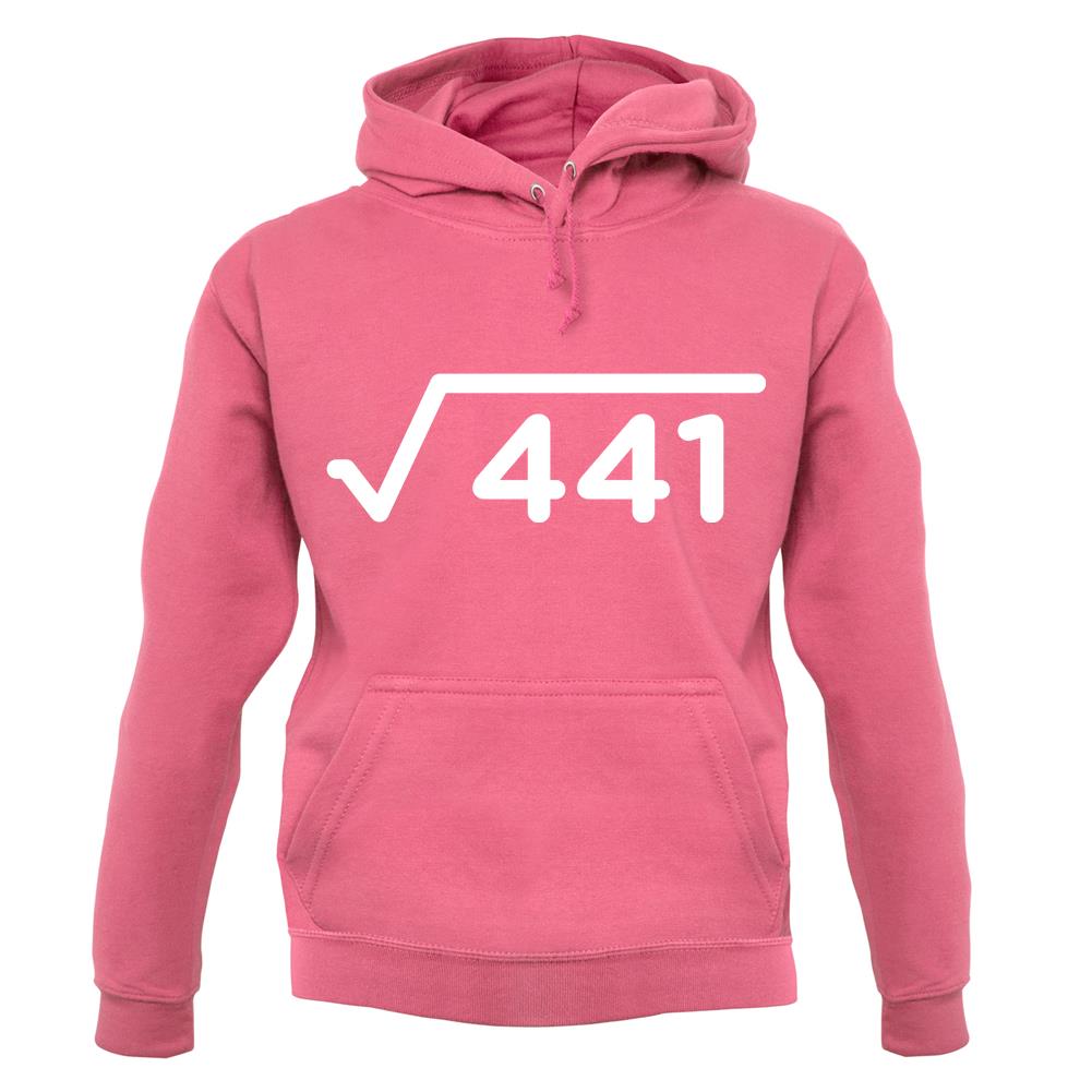 Square Root Birthday 21 unisex hoodie Square Root Birthday 21 unisex hoodie