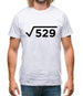 Square Root Birthday 23 Mens T-Shirt Square Root Birthday 23 Mens T-Shirt