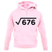 Square Root Birthday 26 unisex hoodie Square Root Birthday 26 unisex hoodie