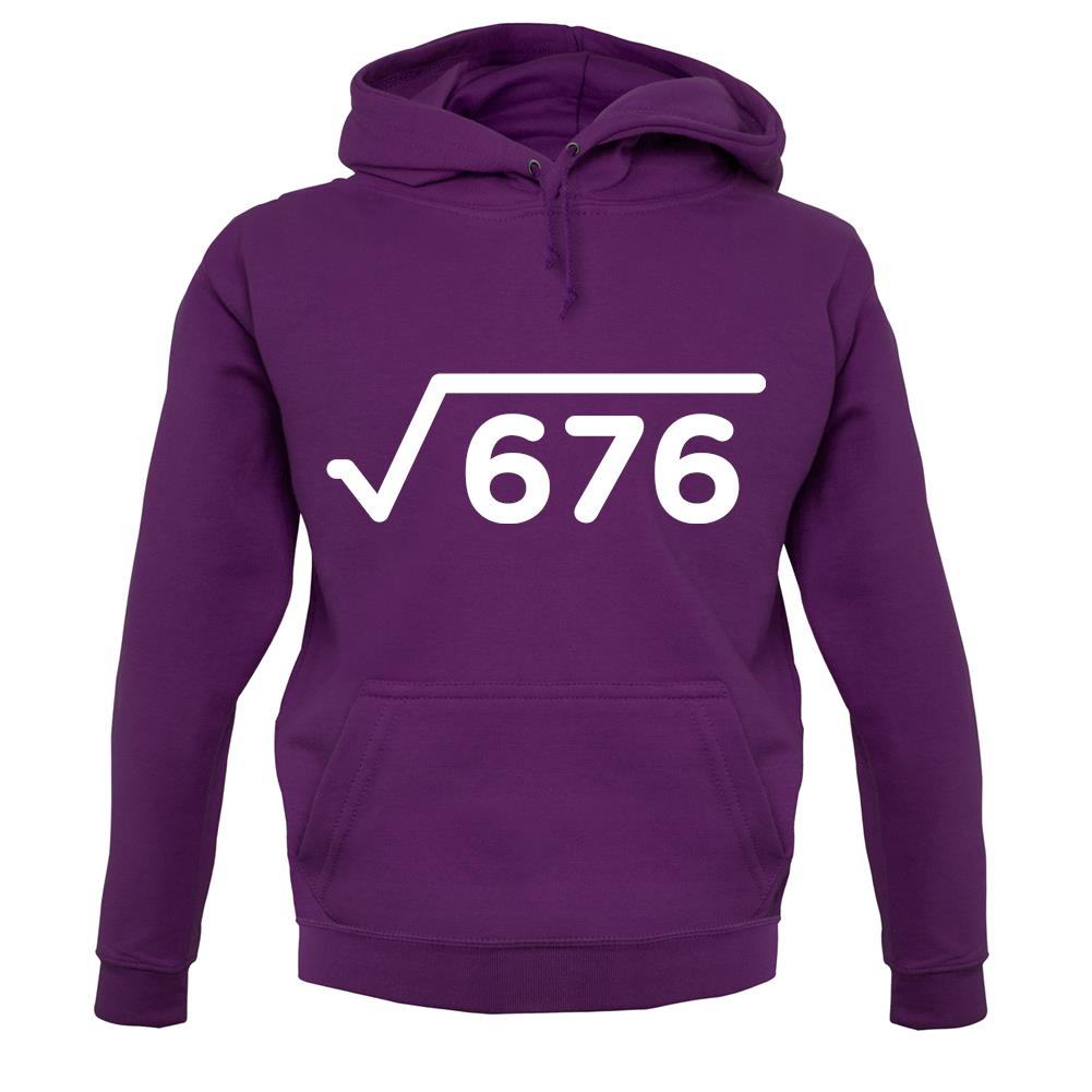 Square Root Birthday 26 unisex hoodie Square Root Birthday 26 unisex hoodie