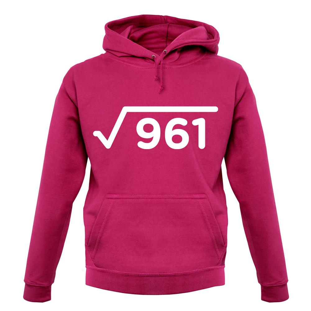 Square Root Birthday 31 unisex hoodie Square Root Birthday 31 unisex hoodie
