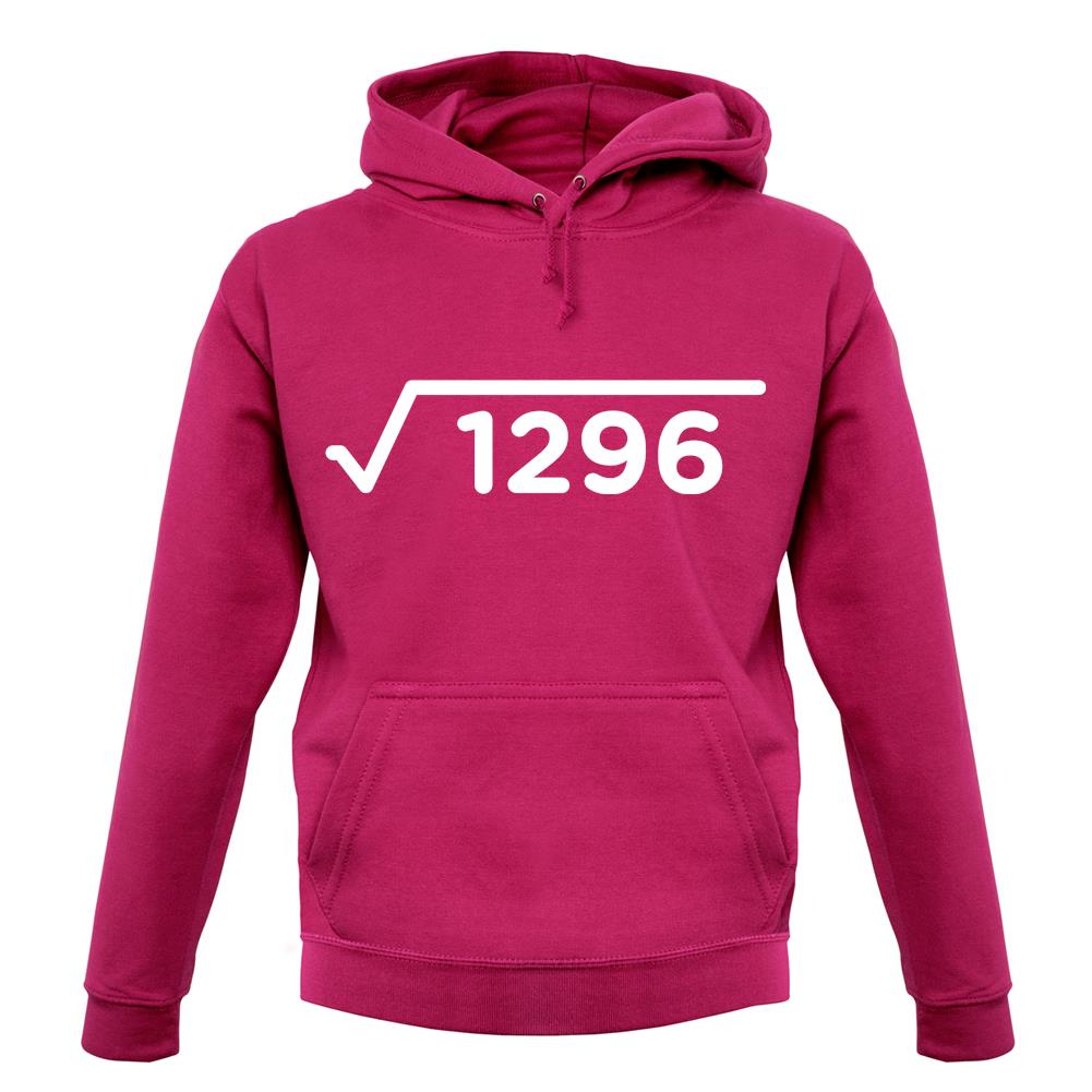 Square Root Birthday 36 unisex hoodie Square Root Birthday 36 unisex hoodie