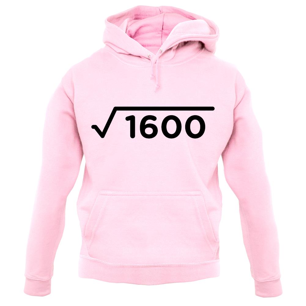 Square Root Birthday 40 unisex hoodie Square Root Birthday 40 unisex hoodie