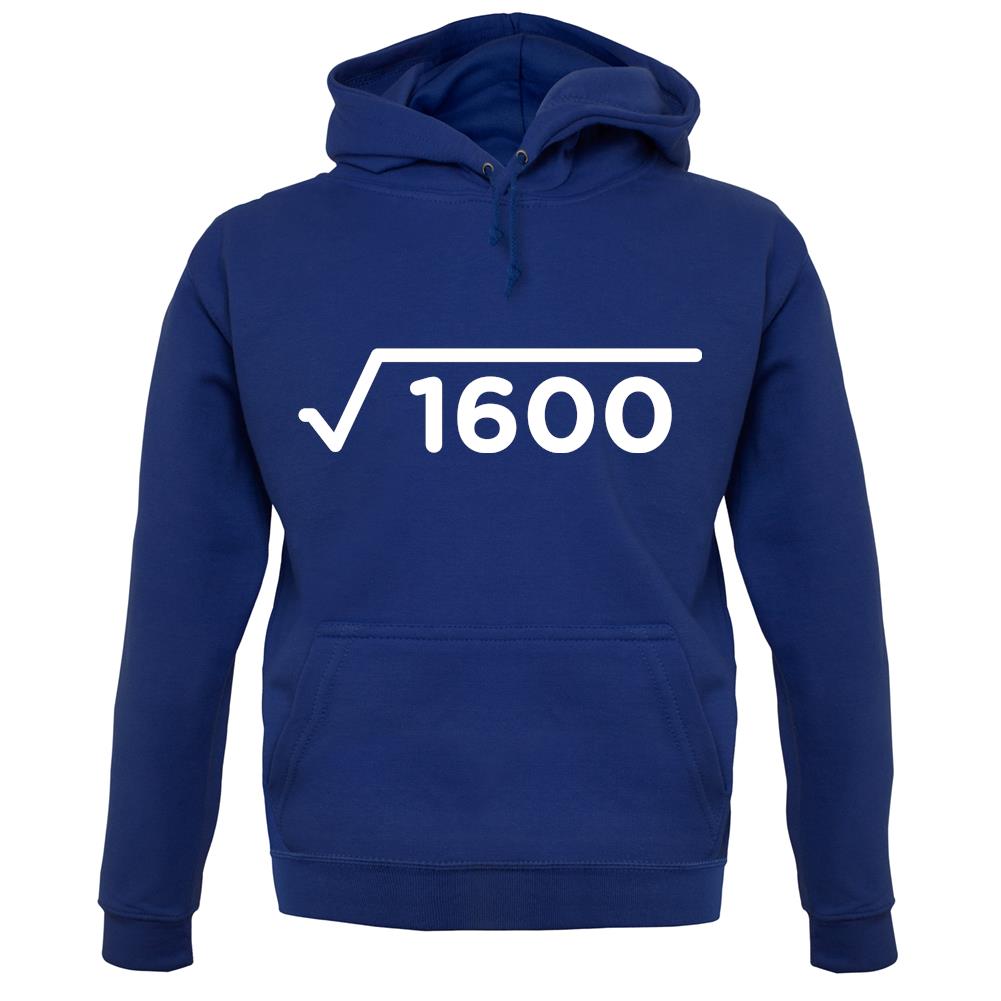 Square Root Birthday 40 unisex hoodie Square Root Birthday 40 unisex hoodie