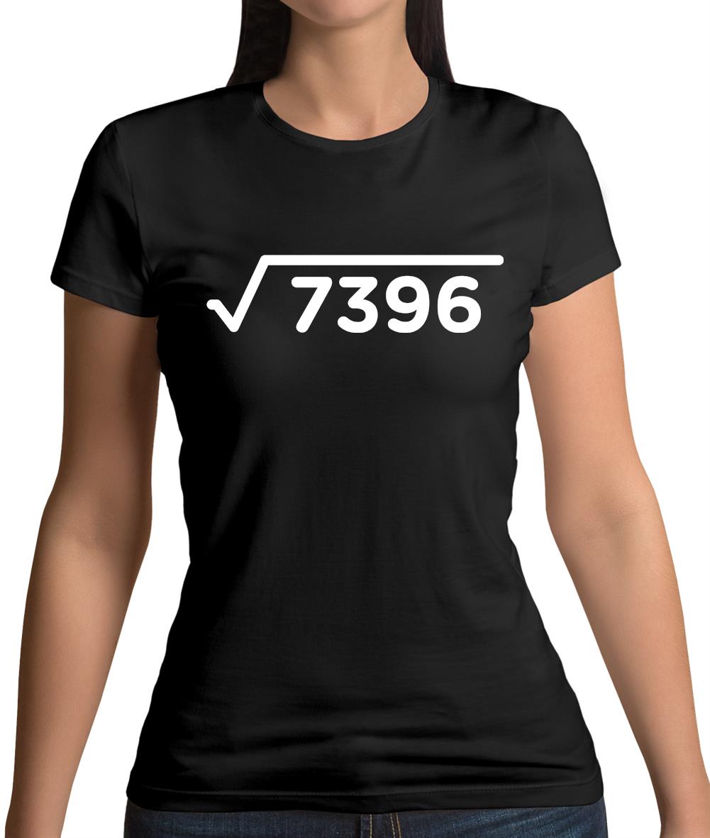 Square Root Birthday 86 Womens T-Shirt Square Root Birthday 86 Womens T-Shirt