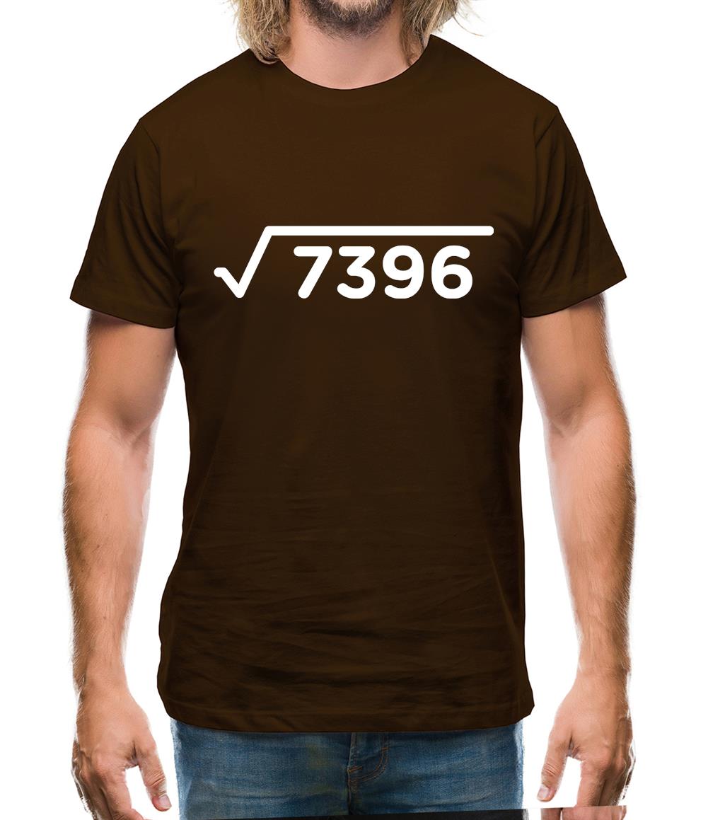 Square Root Birthday 86 Mens T-Shirt Square Root Birthday 86 Mens T-Shirt
