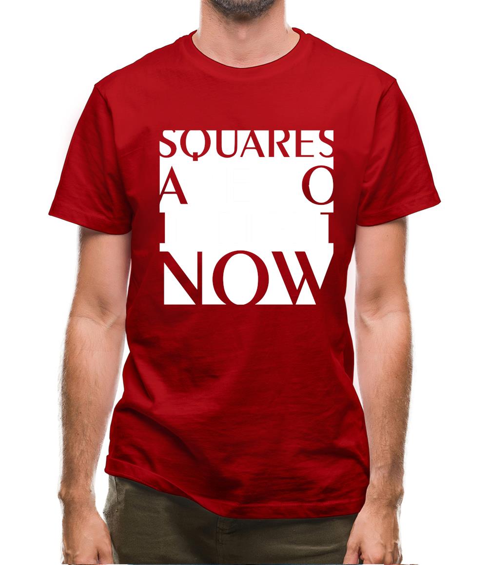 Squares Are So In Right Now Mens T-Shirt Squares Are So In Right Now Mens T-Shirt