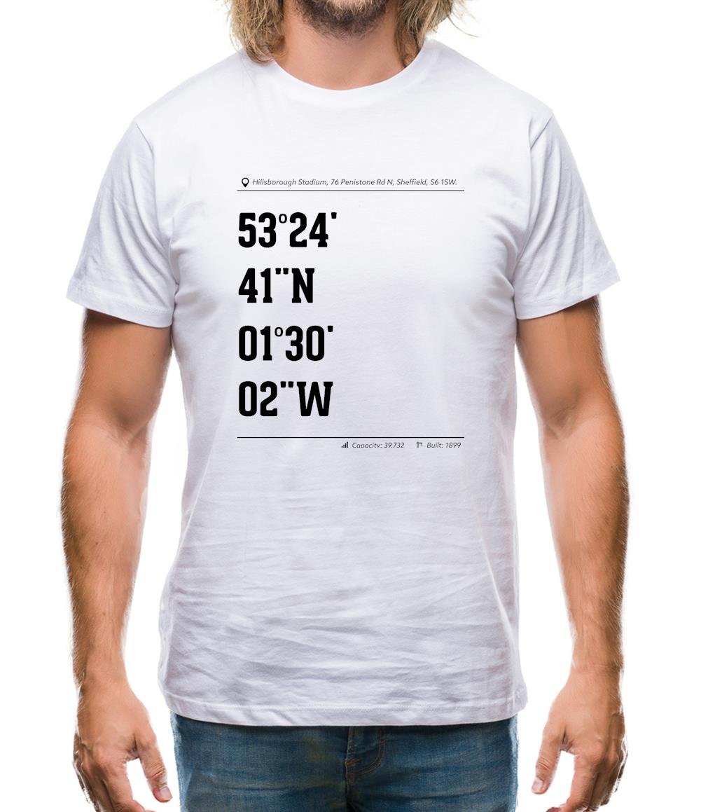 Stadium Coordinates The Owles Mens T-Shirt Stadium Coordinates The Owles Mens T-Shirt
