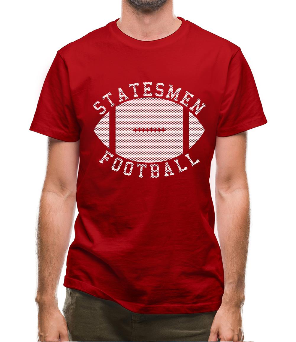 Statesman Football Mens T-Shirt Statesman Football Mens T-Shirt