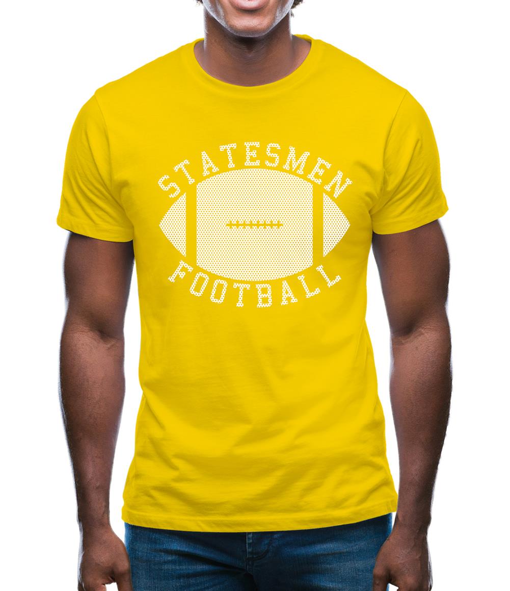 Statesman Football Mens T-Shirt Statesman Football Mens T-Shirt