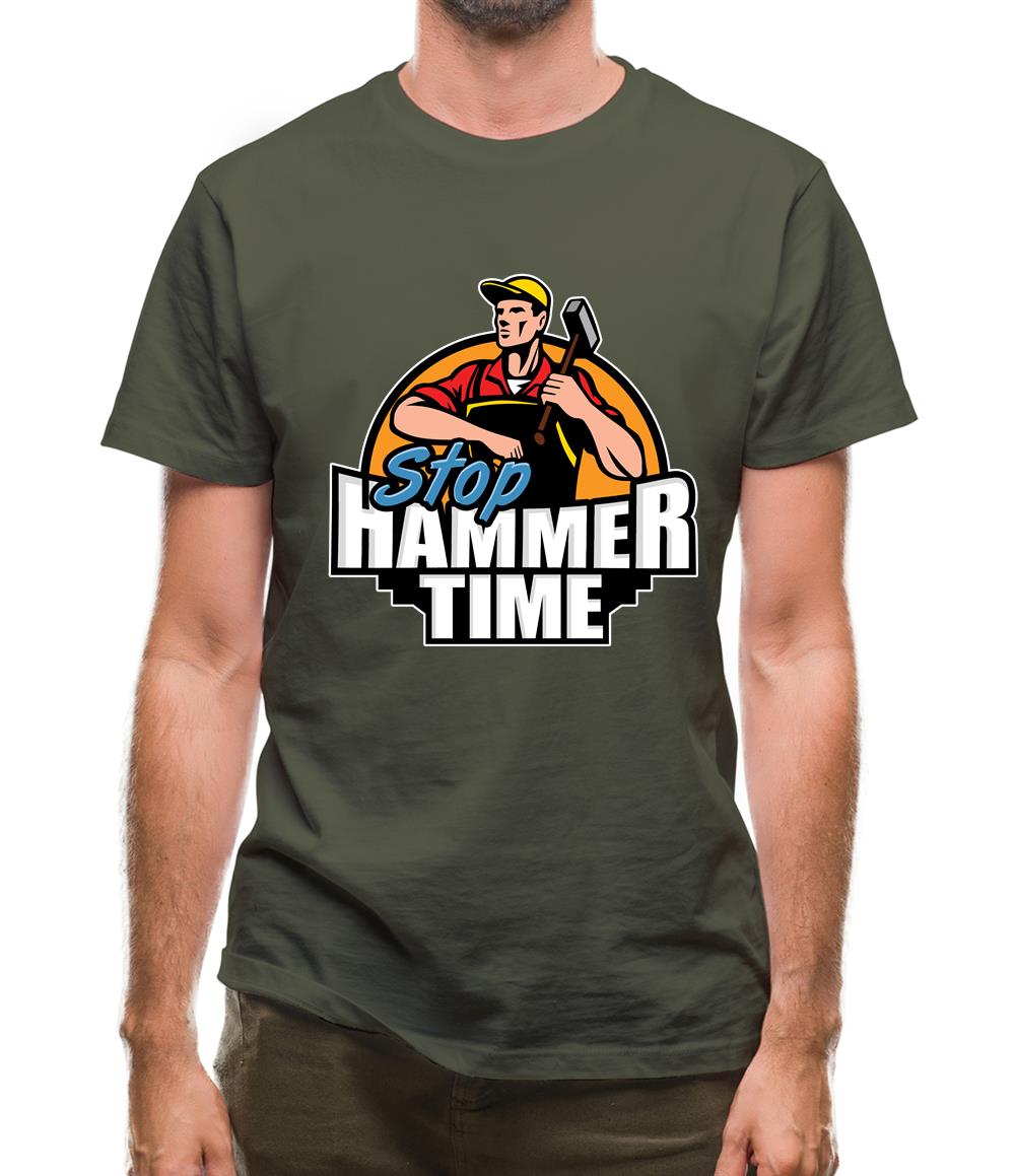 Stop, Hammer Time Mens T-Shirt Stop, Hammer Time Mens T-Shirt