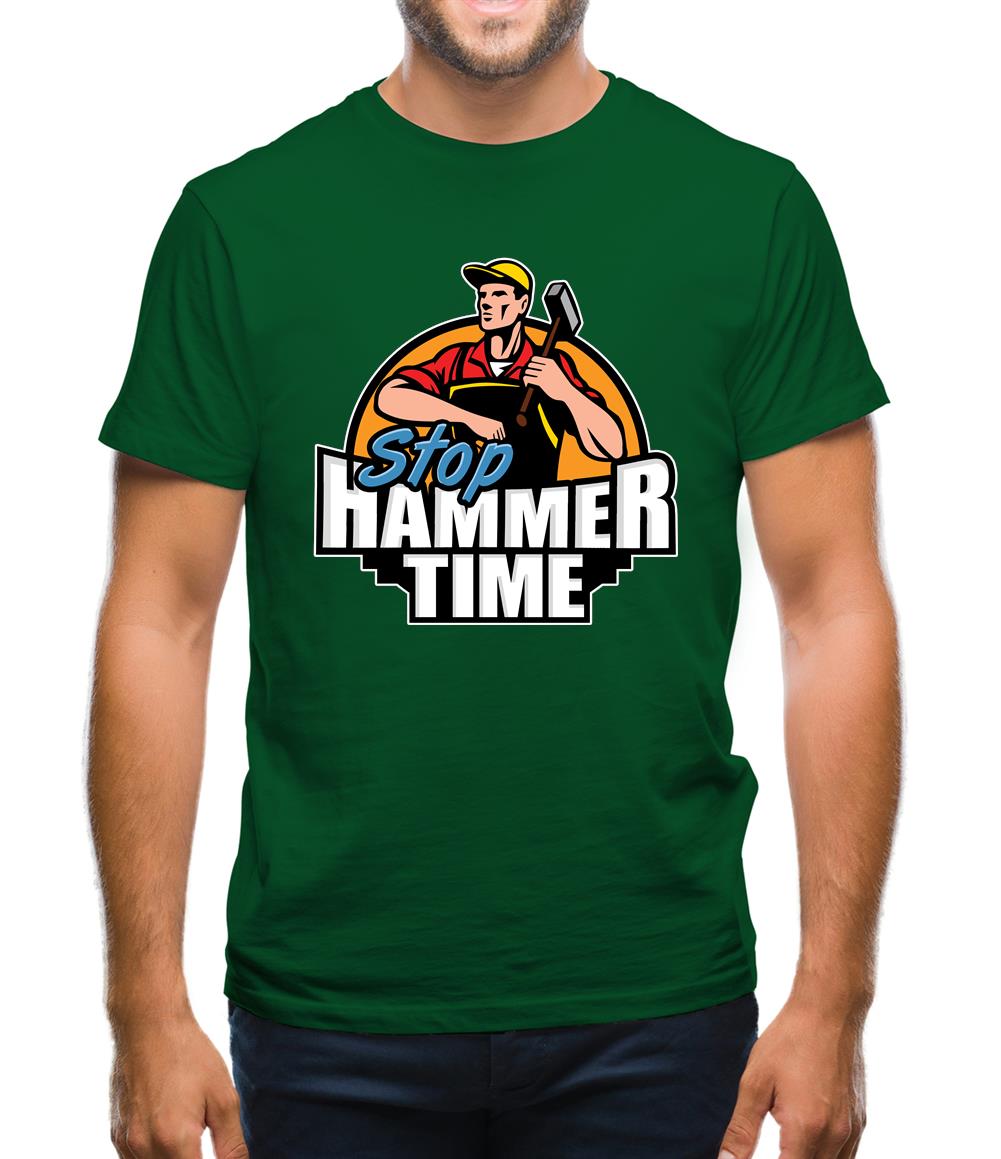 Stop, Hammer Time Mens T-Shirt Stop, Hammer Time Mens T-Shirt