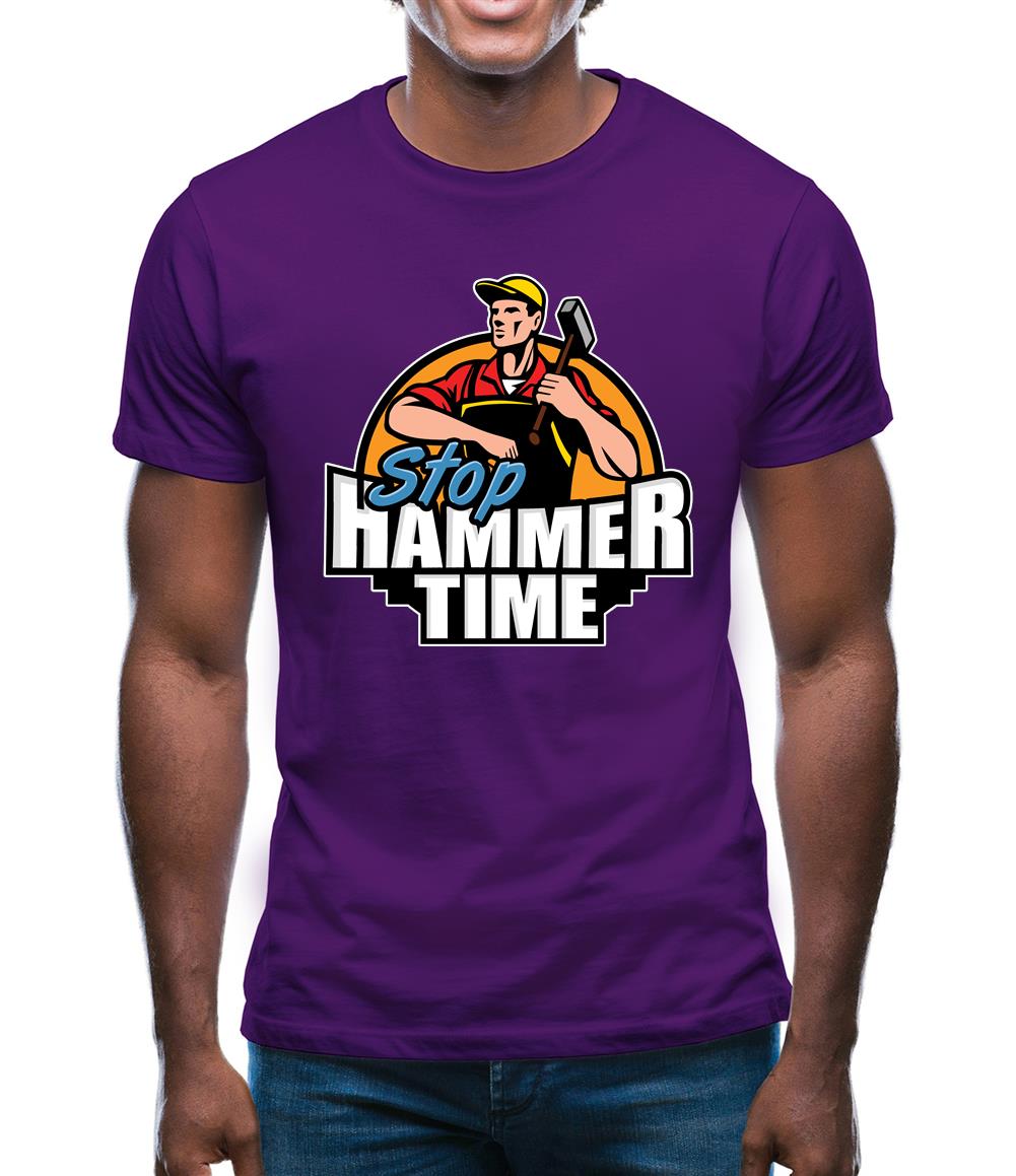 Stop, Hammer Time Mens T-Shirt Stop, Hammer Time Mens T-Shirt